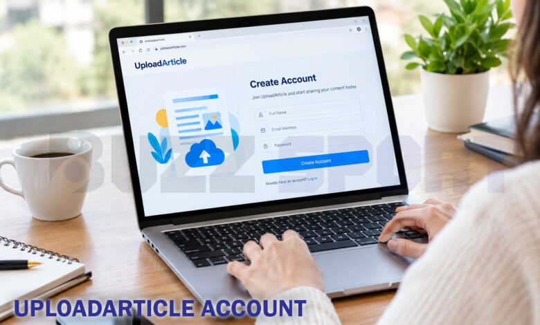 UploadArticle Account