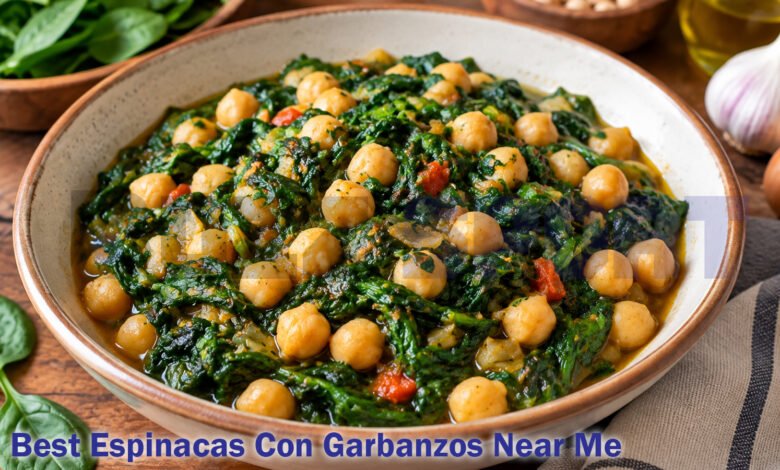 Best Espinacas Con Garbanzos Near Me