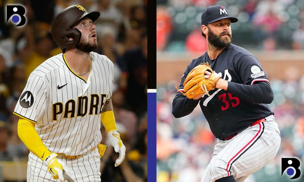 padres vs minnesota twins match player stats