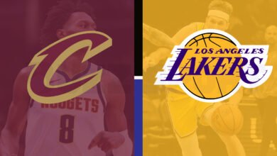 cleveland cavaliers vs lakers match player stats