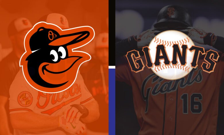 baltimore orioles vs san francisco giants match player stats
