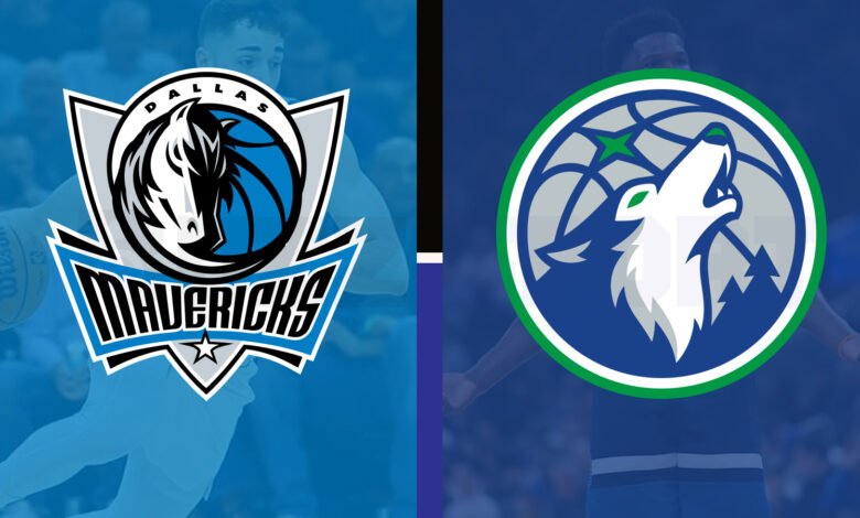 dallas mavericks vs timberwolves match player stats