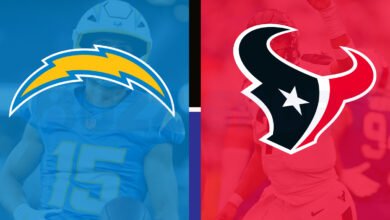 Chargers vs Texans Match Player Stats