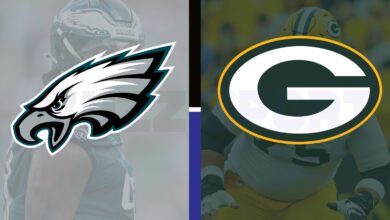 philadelphia eagles vs green bay packers match player stats