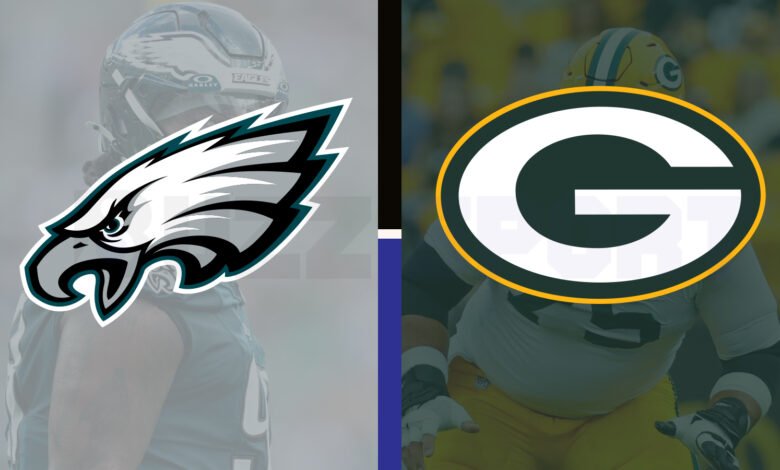 philadelphia eagles vs green bay packers match player stats