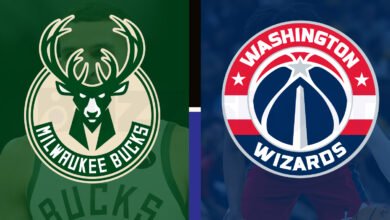 milwaukee bucks vs washington wizards match player stats