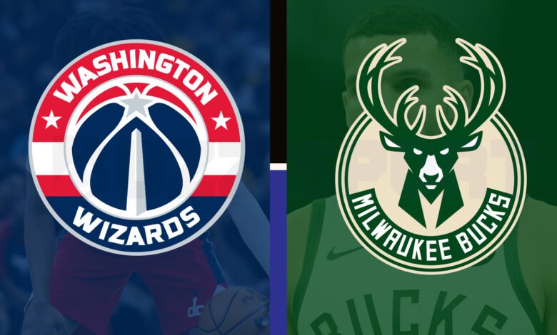 washington wizards vs milwaukee bucks match player stats