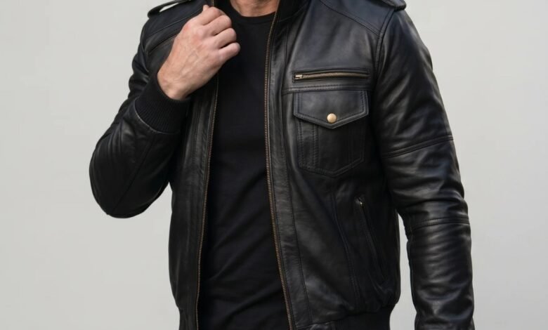 How to Wear a Black Leather Jacket With Jeans the Right Way