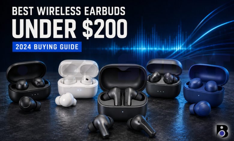 Best Wireless Earbuds Under 200 Dollars 2024