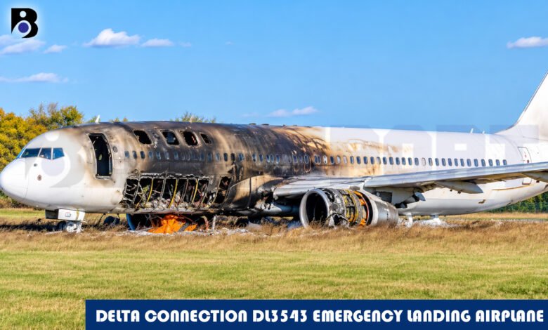 Delta Connection DL3543 Emergency Landing AIRPLANE