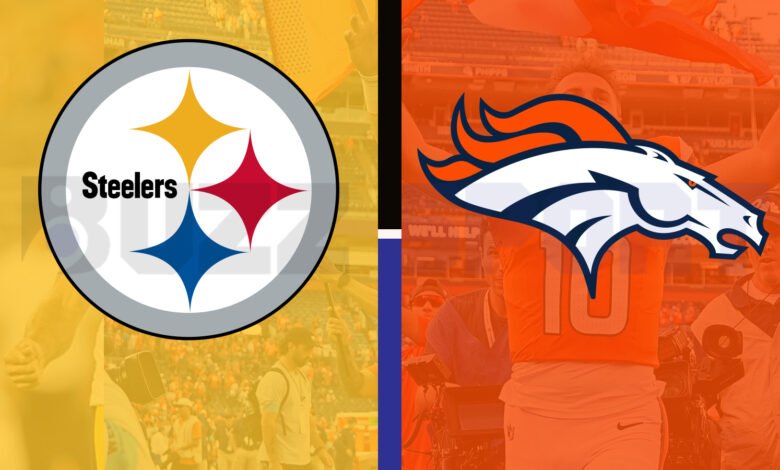 steelers vs denver broncos match player stats