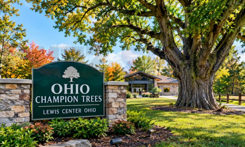 ohio champion trees lewis center ohio