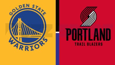 golden state warriors vs portland trail blazers match player stats