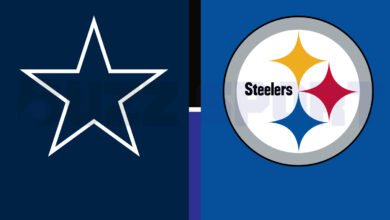 dallas cowboys vs steelers match player stats